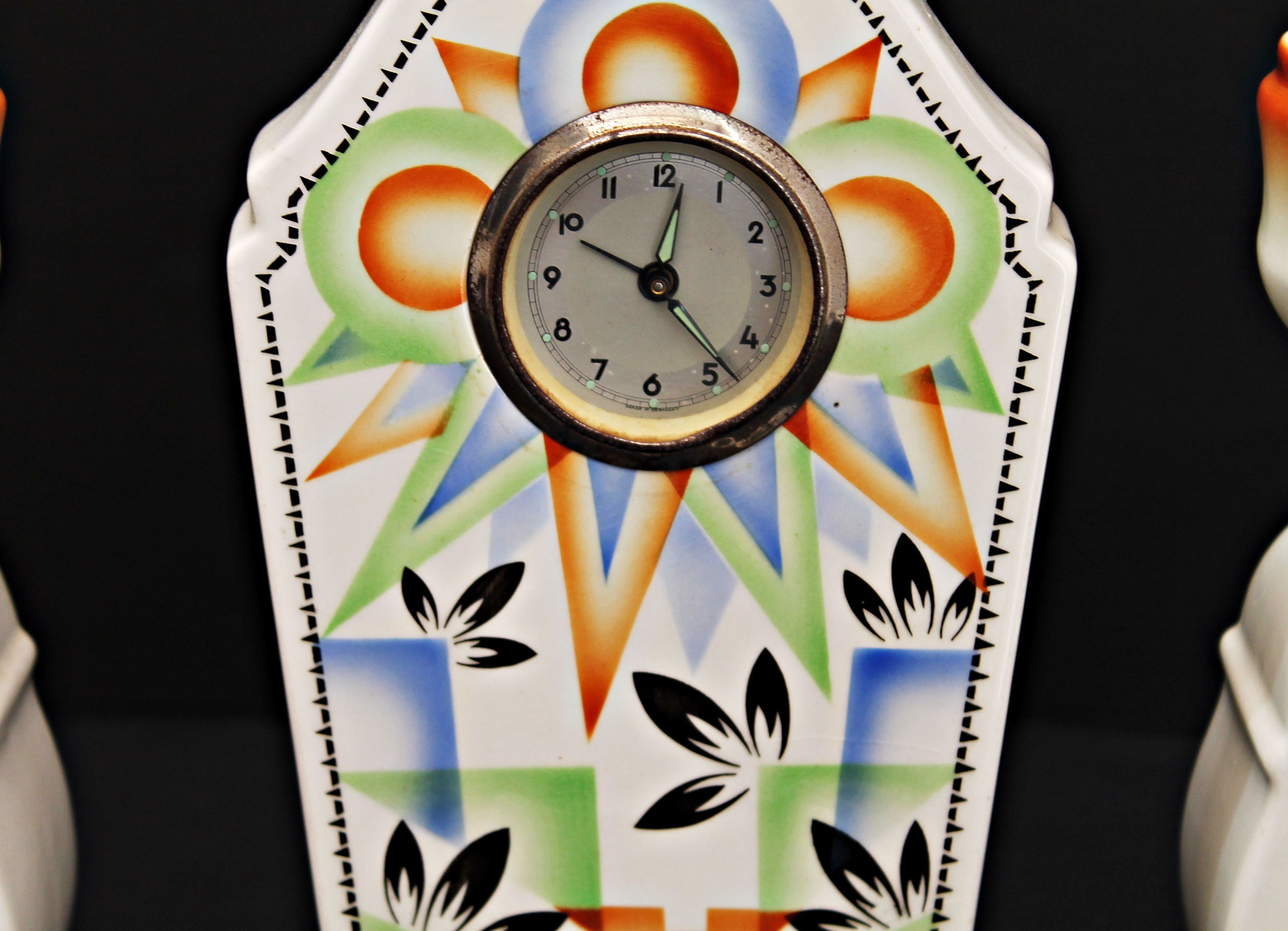 Reloj Art decó con guarnición frances: de Ruzafa Vintage Reloj Art decó con guarnición frances: de Ruzafa Vintage