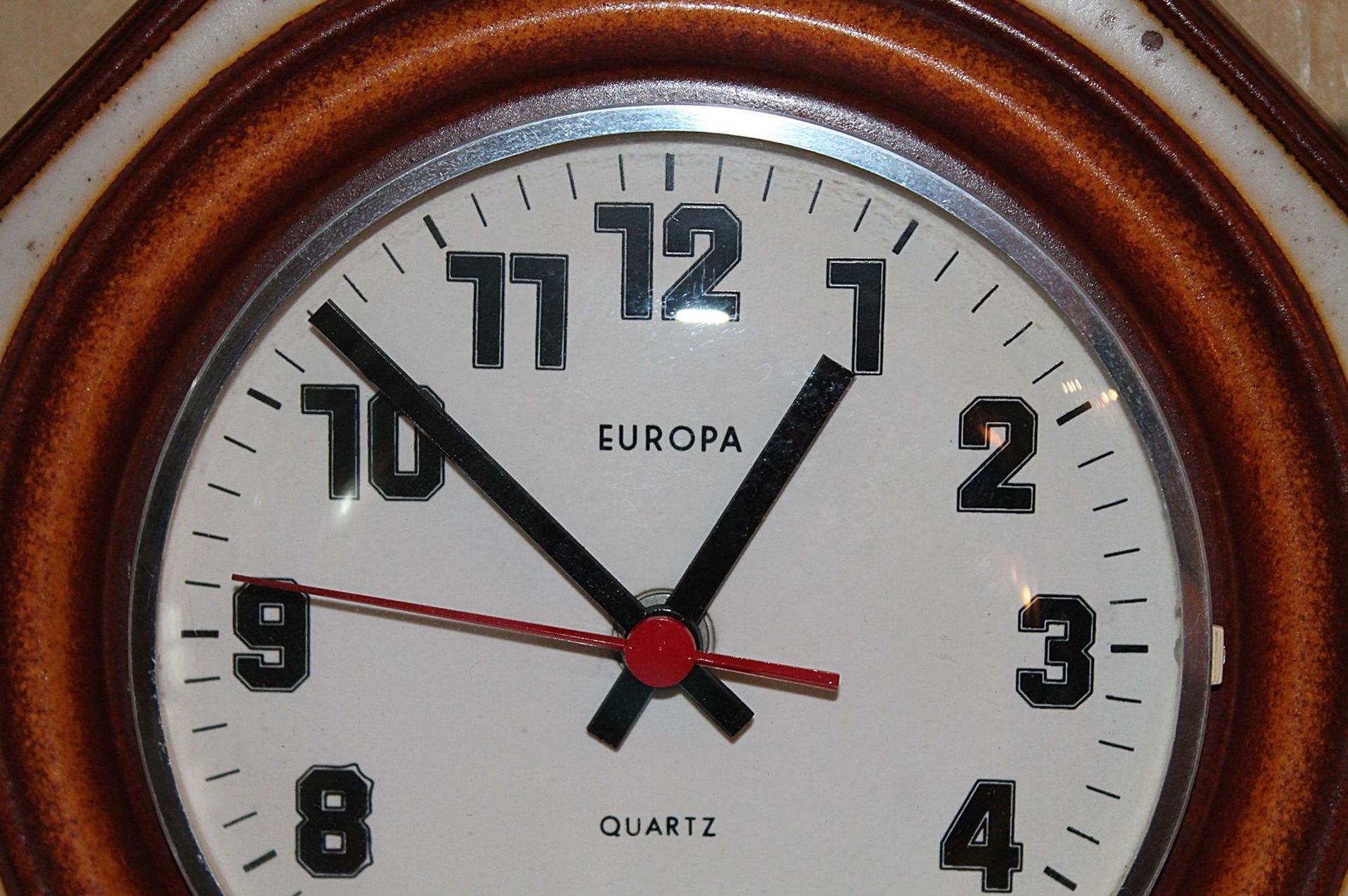 Reloj de pared EUROPA: Artículos de Ruzafa Vintage Reloj de pared EUROPA: Artículos de Ruzafa Vintage