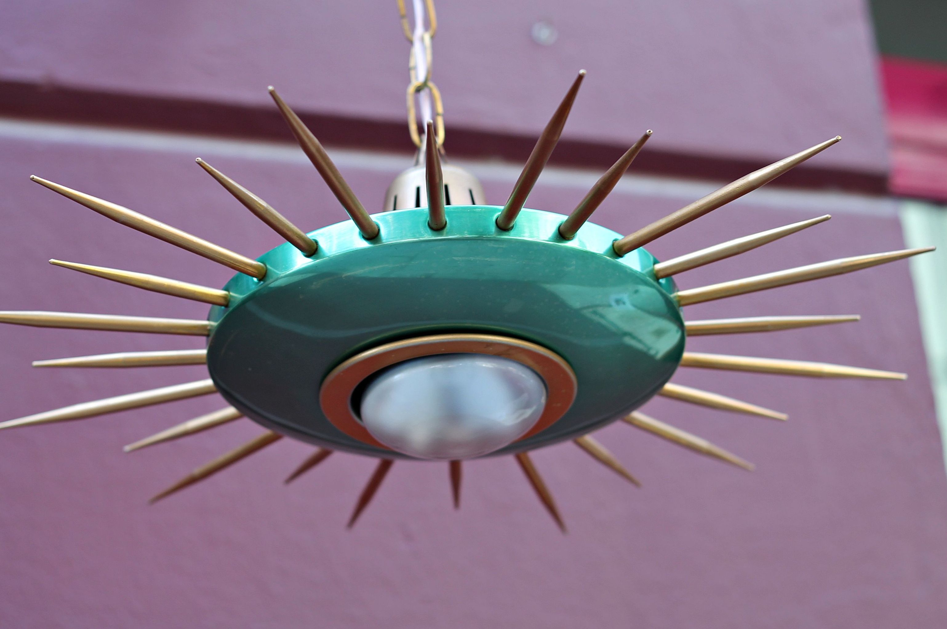 lámpara sputnik finales de los 50: de Ruzafa Vintage lámpara sputnik finales de los 50: de Ruzafa Vintage