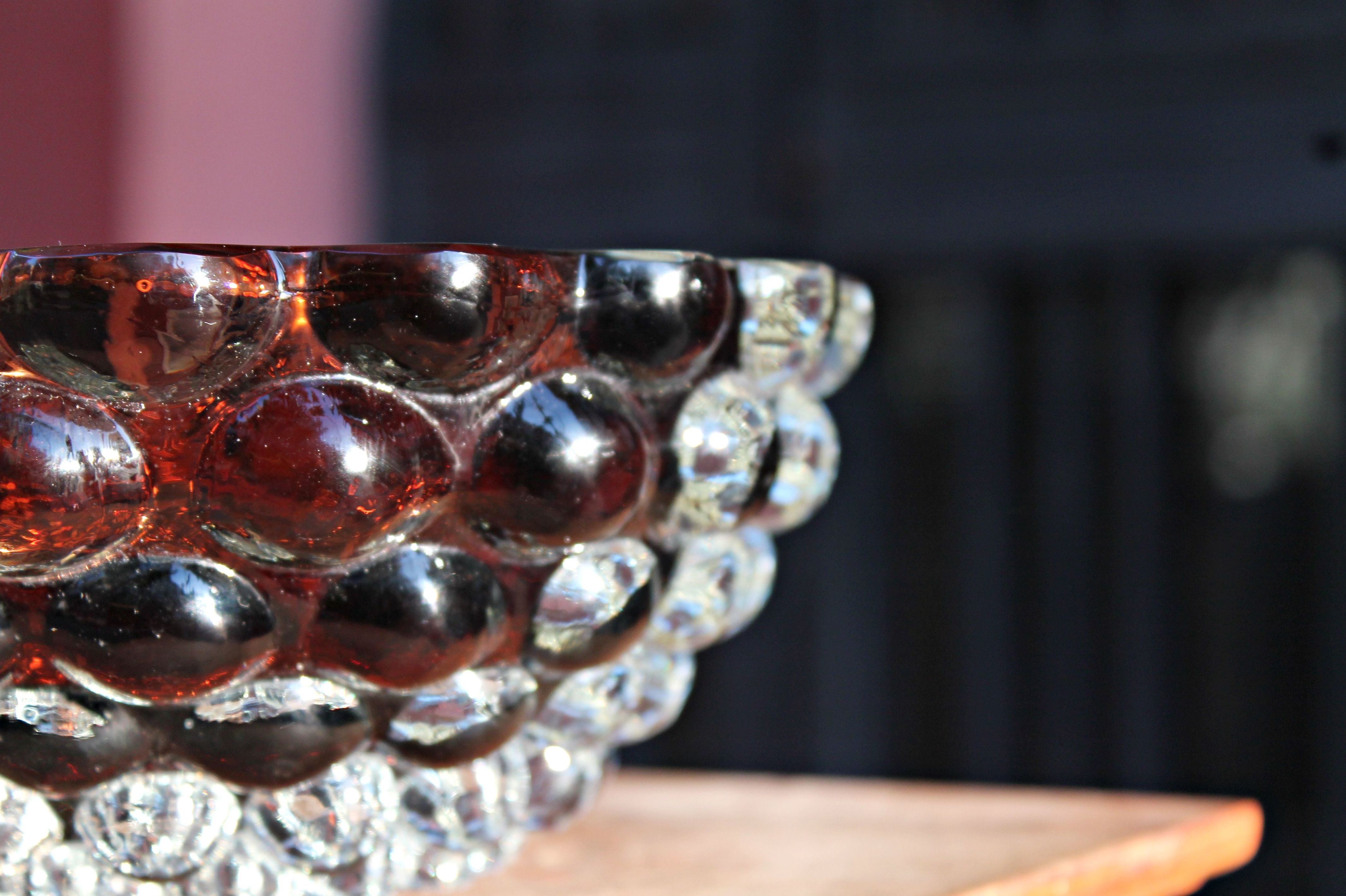 Bowl de cristal de Murano diseño Ercole Barovier: Artículos de Ruzafa Vintage Bowl de cristal de Murano diseño Ercole Barovier: Artículos de Ruzafa Vintage
