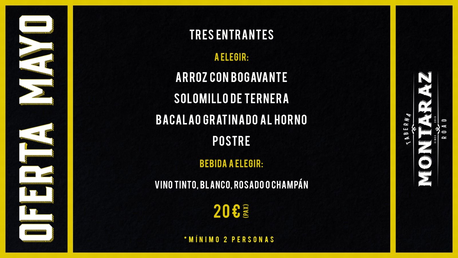Menús y Ofertas: Arroces y mucho más de La Taberna de Montaraz Menús y Ofertas: Arroces y mucho más de La Taberna de Montaraz