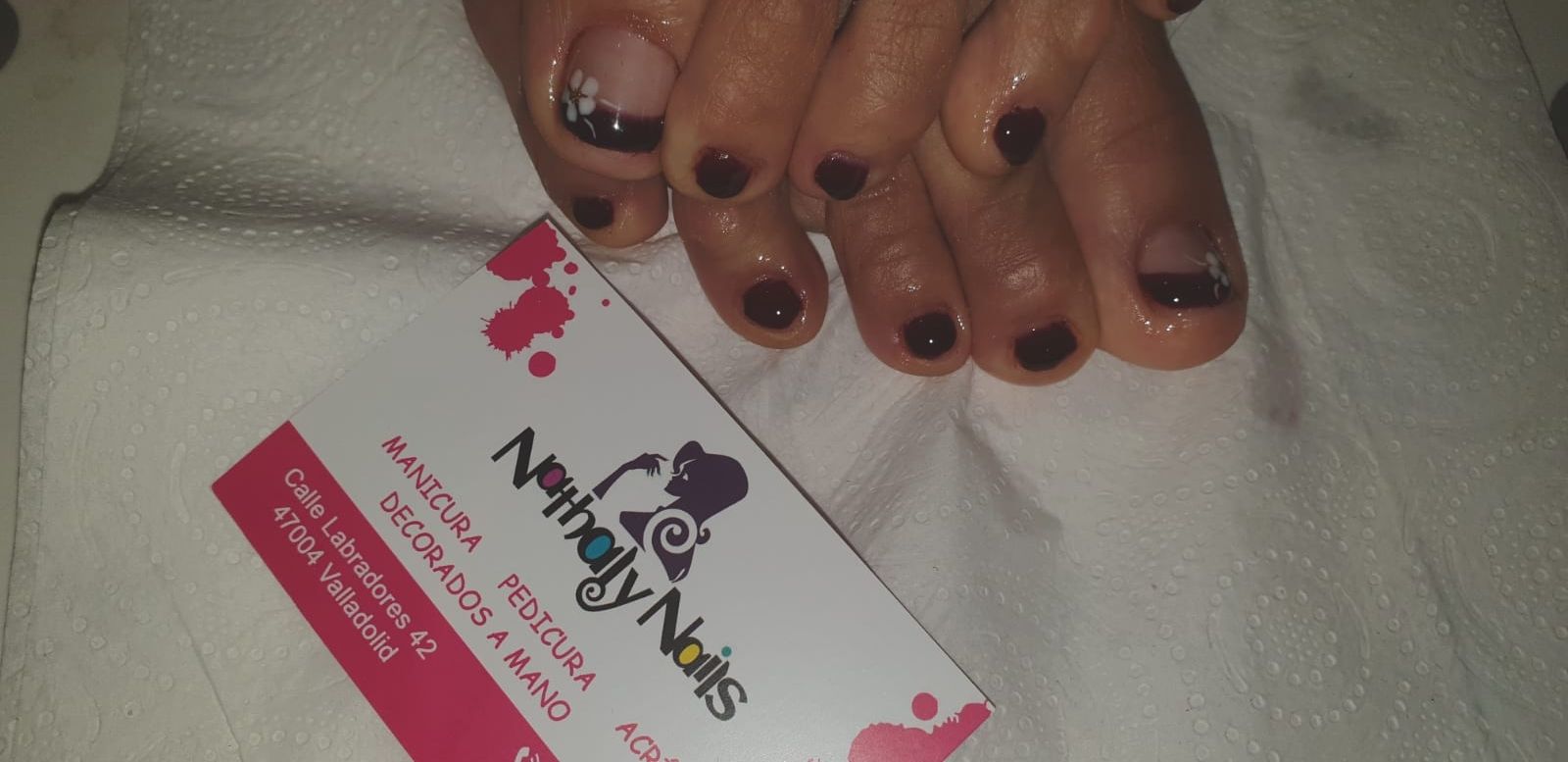 Pedicura semipermanente: Servicios de Nathaly Nails Pedicura semipermanente: Servicios de Nathaly Nails