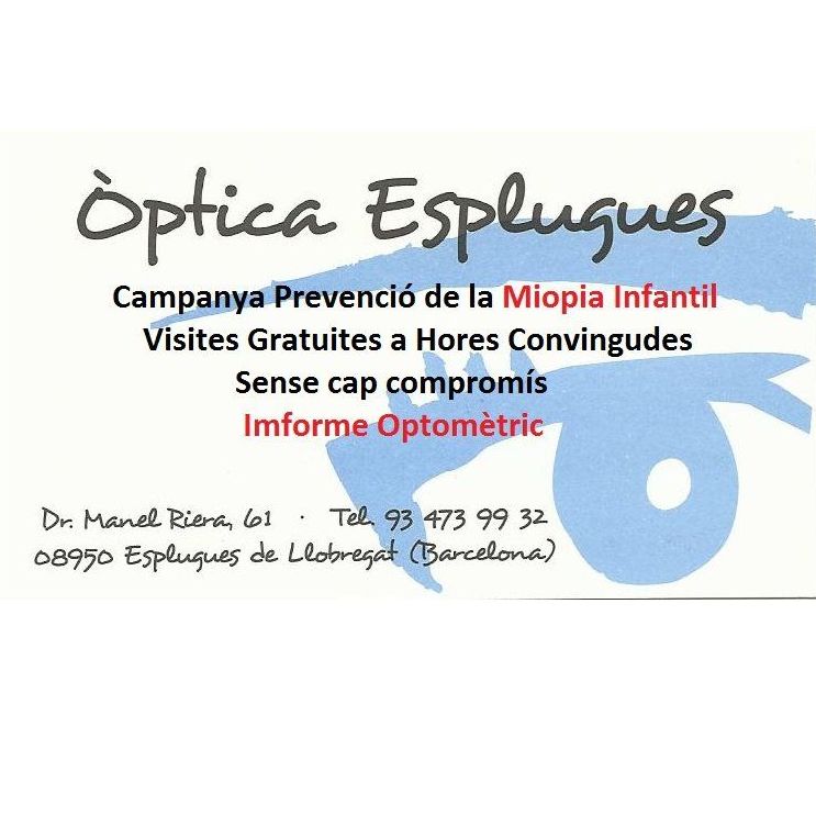 Prevención y control de la miopía : Servicios de Óptica Esplugues Prevención y control de la miopía : Servicios de Óptica Esplugues