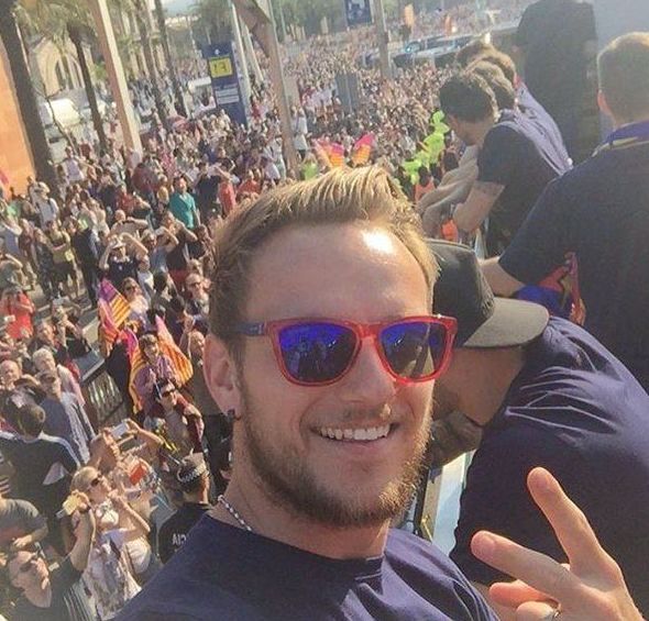 las kypers en la celebración de la liga las kypers en la celebración de la liga