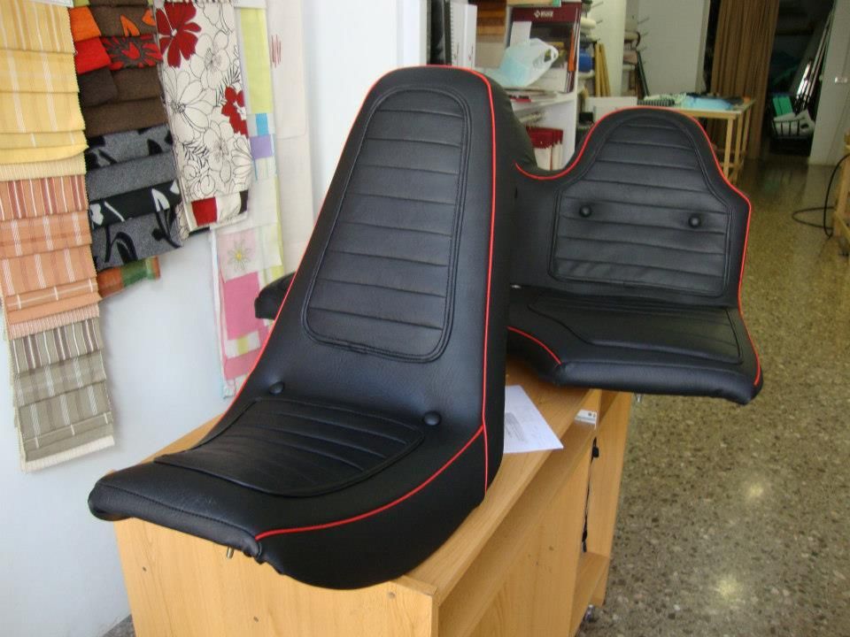 Tapizado de asientos de moto y automóvil: Servicios de Zahonero Tapissería Tapizado de asientos de moto y automóvil: Servicios de Zahonero Tapissería