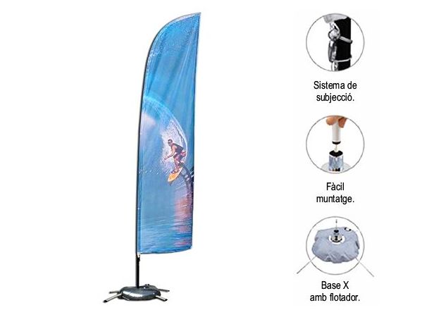 Banderola (surf) "XL": Productos de Copistería Figuerola Banderola (surf) "XL": Productos de Copistería Figuerola