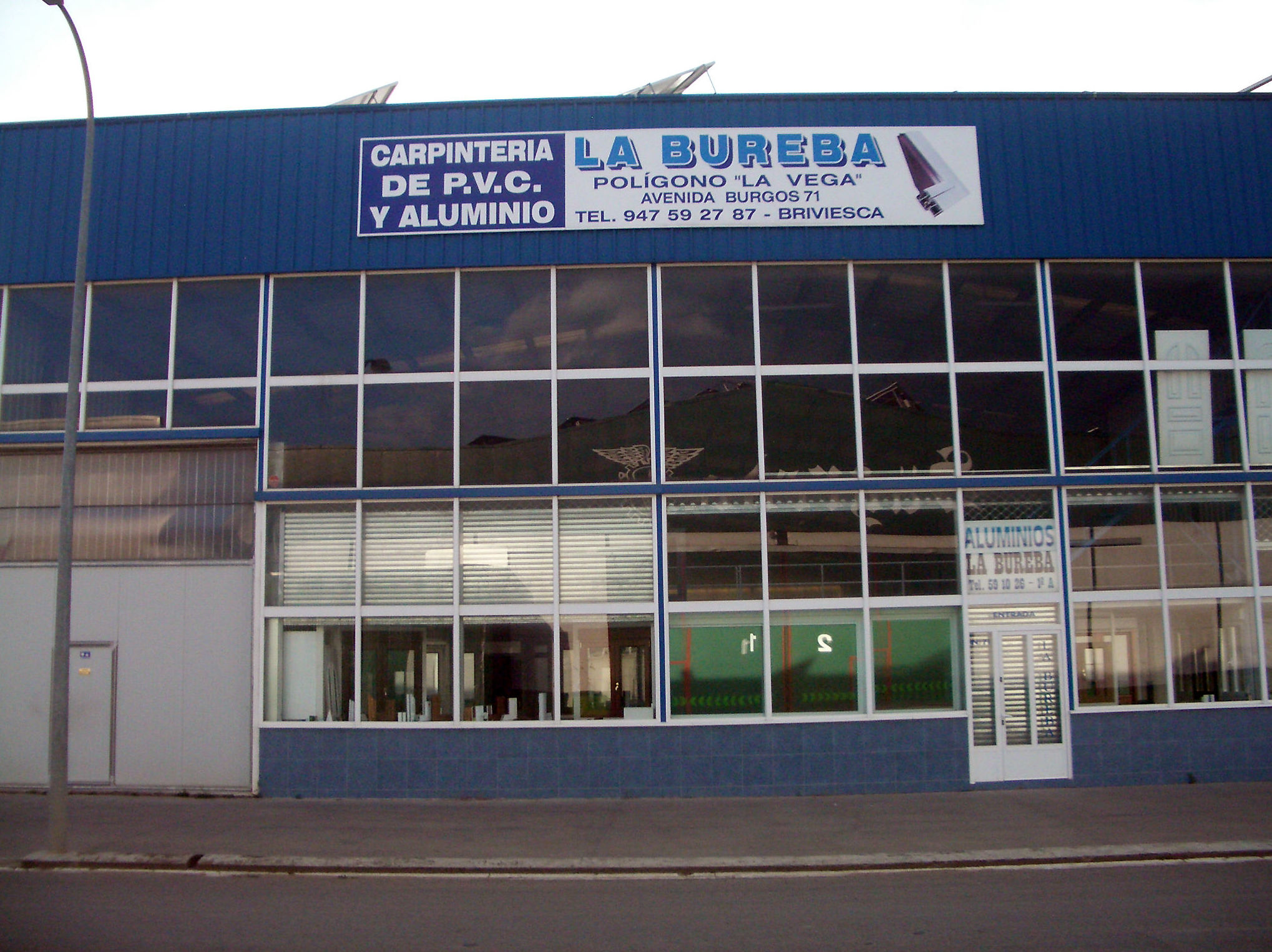 Carpintería de aluminio y PVC en Briviesca (Burgos)