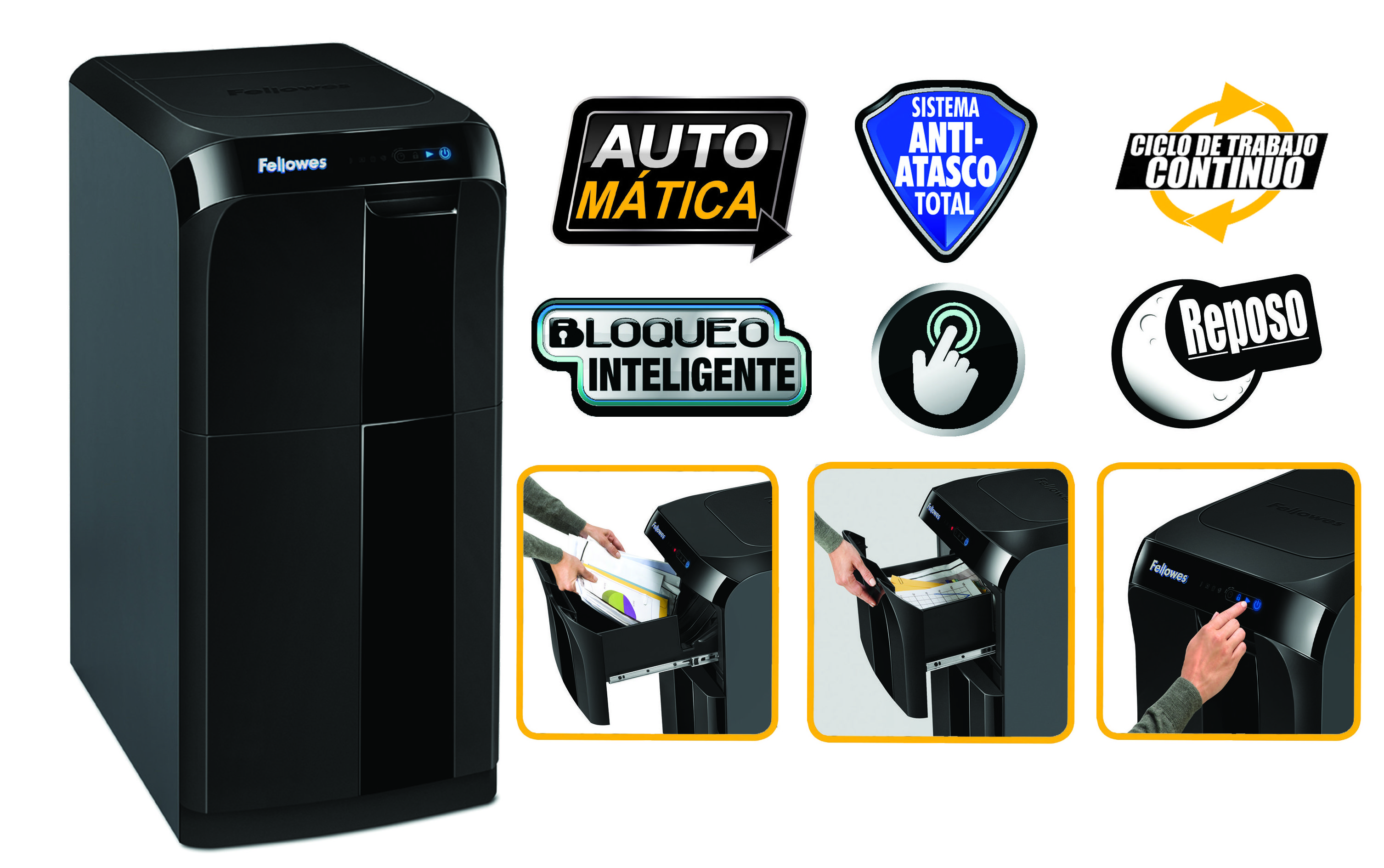 Destructora Fellowes Automáticas Auto-Max 500C Destructora Fellowes Automáticas Auto-Max 500C