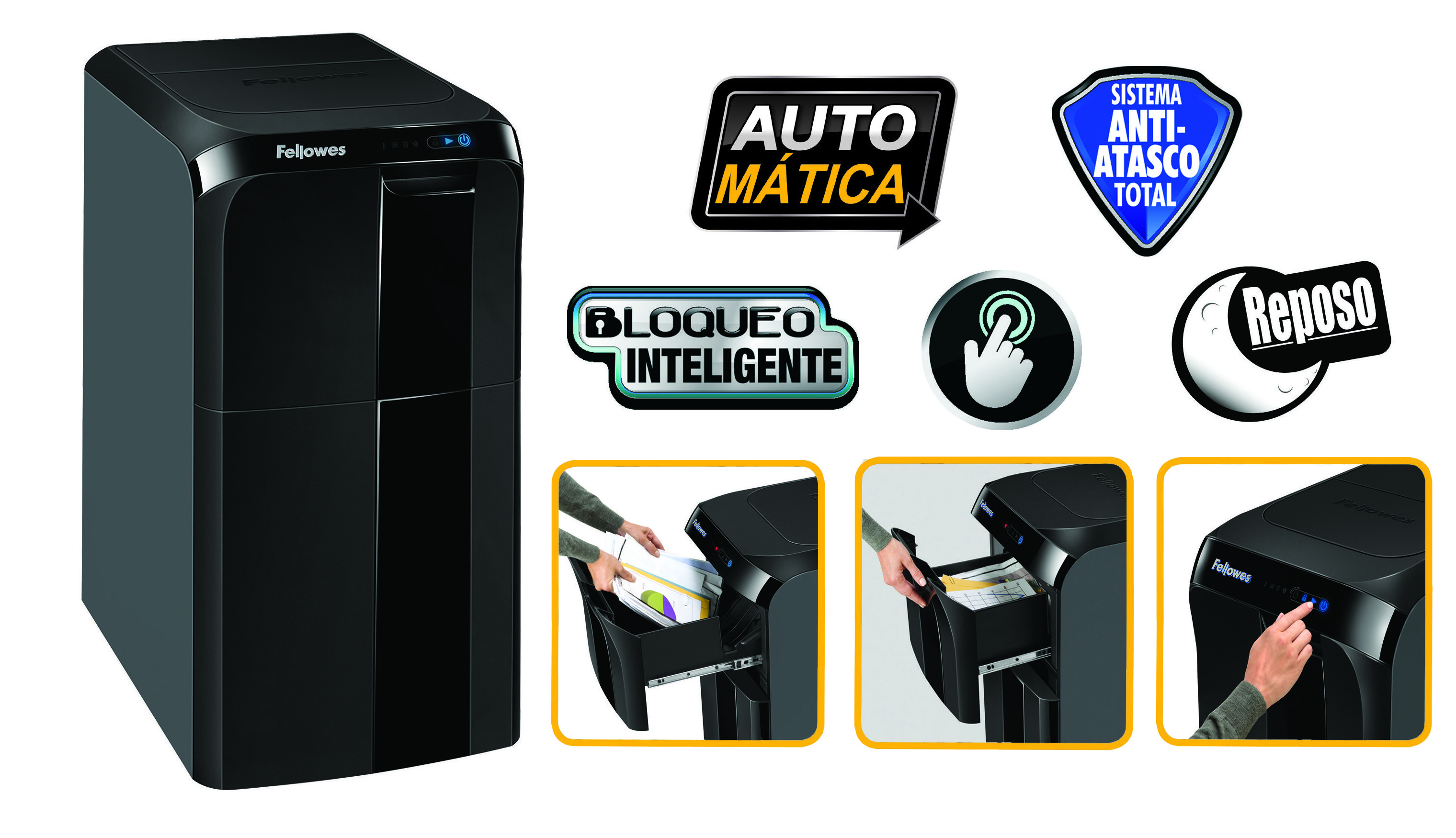 Destructora Fellowes Automáticas Auto-Max 300C Destructora Fellowes Automáticas Auto-Max 300C