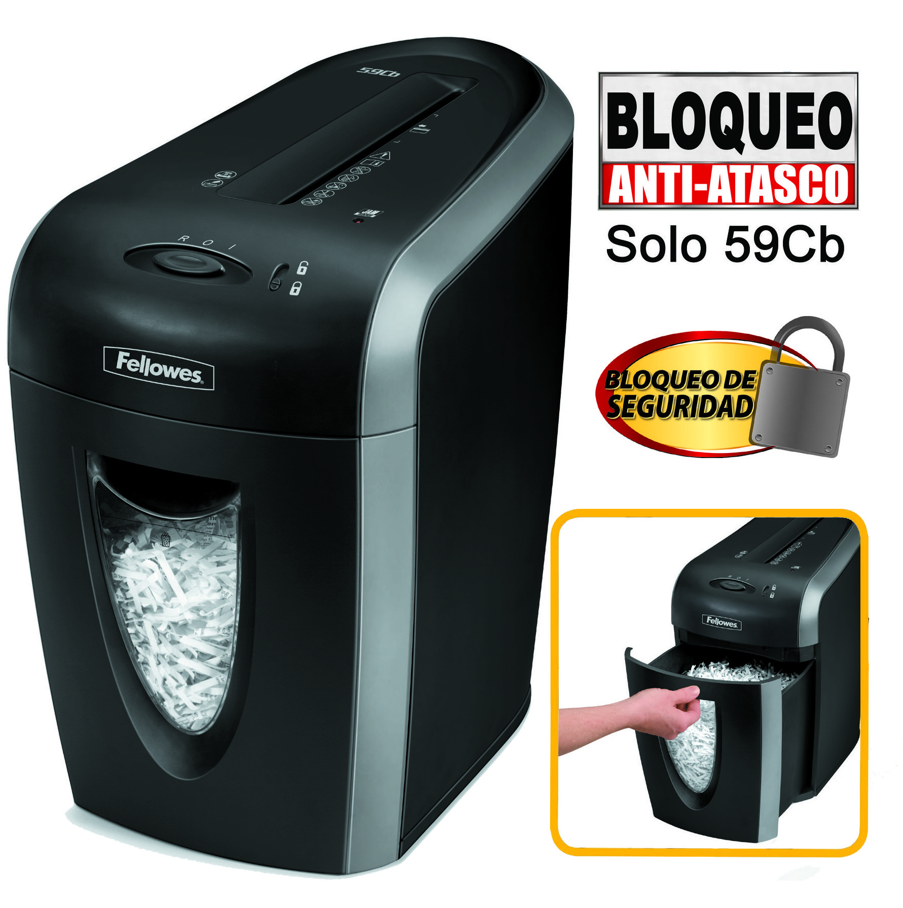 Destructora Fellowes 59Cb Destructora Fellowes 59Cb