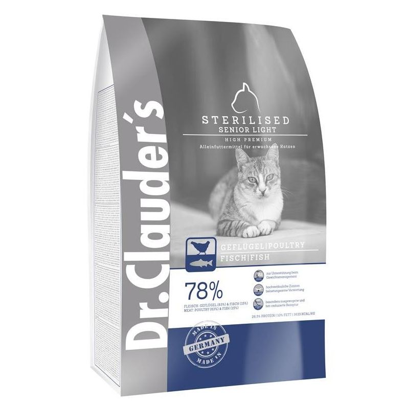 DR.CLAUDER'S HIGH PREMIUM STERILIZED SENIOR/LIGHT DR.CLAUDER'S HIGH PREMIUM STERILIZED SENIOR/LIGHT