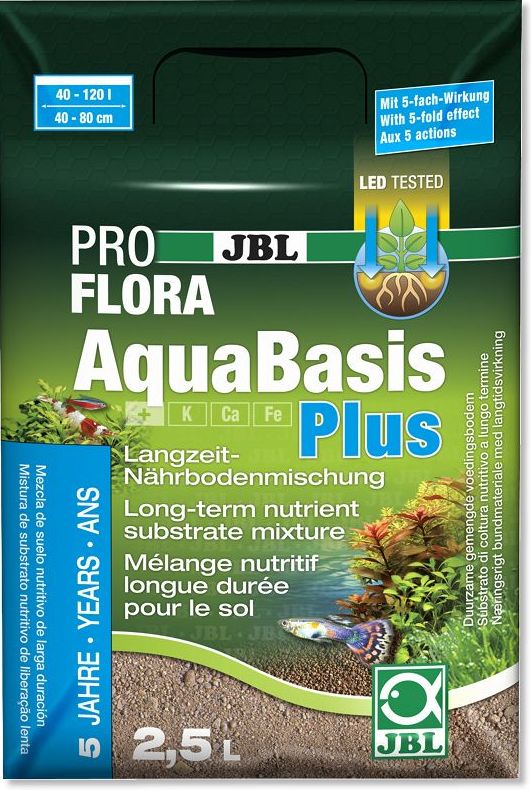 JBL PROFLORA AQUABASIS PLUS 2,5 KG JBL PROFLORA AQUABASIS PLUS 2,5 KG
