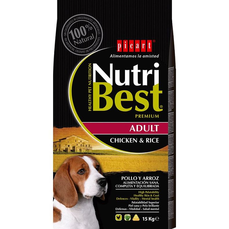 NutriBest Adulto Pollo y Arroz. NutriBest Adulto Pollo y Arroz.