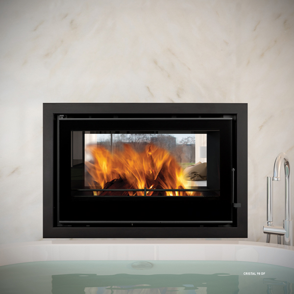 CRISTAL 98 DF: Productos y servicios de Chimeneas Hergar CRISTAL 98 DF: Productos y servicios de Chimeneas Hergar