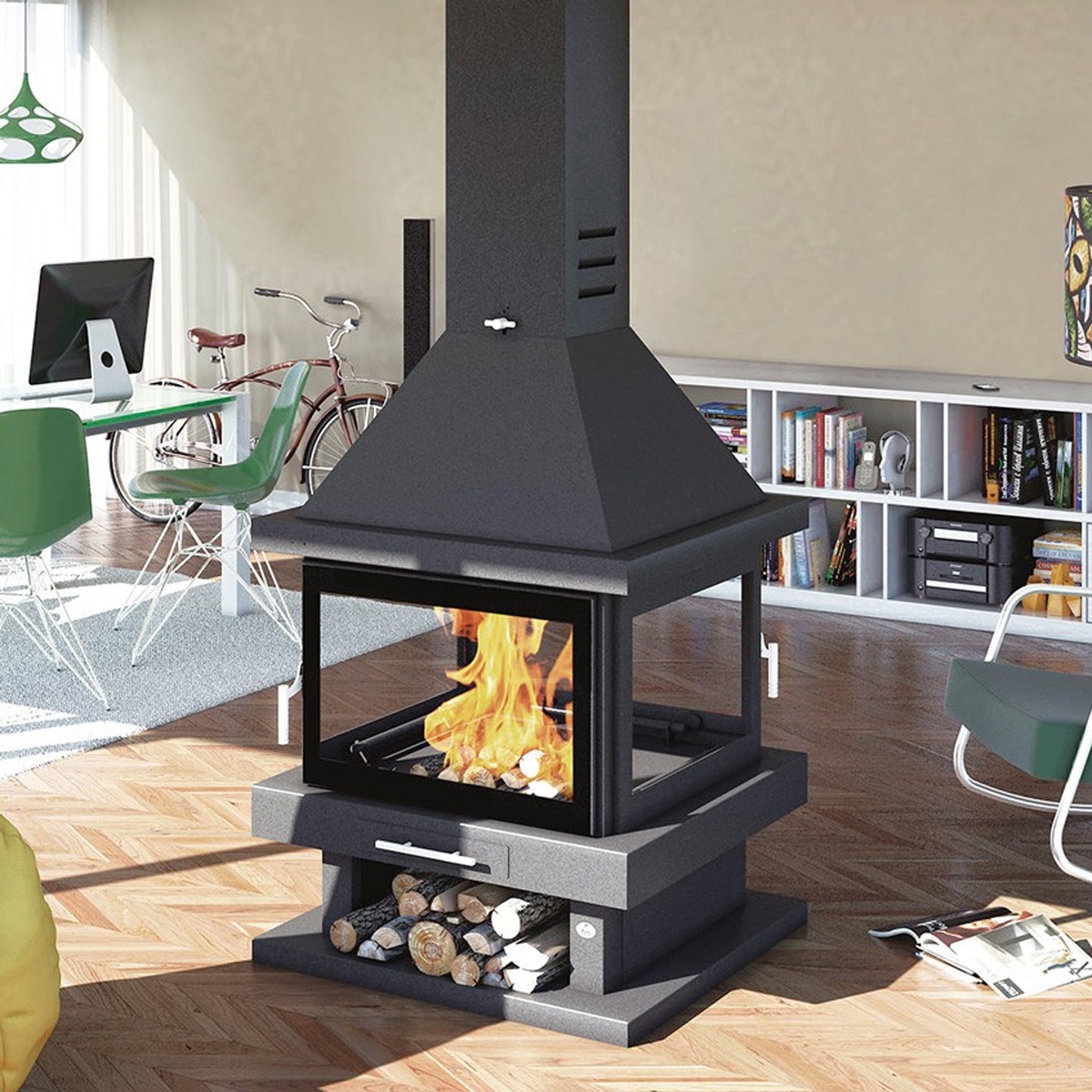 C-204: Productos y servicios de Chimeneas Hergar C-204: Productos y servicios de Chimeneas Hergar