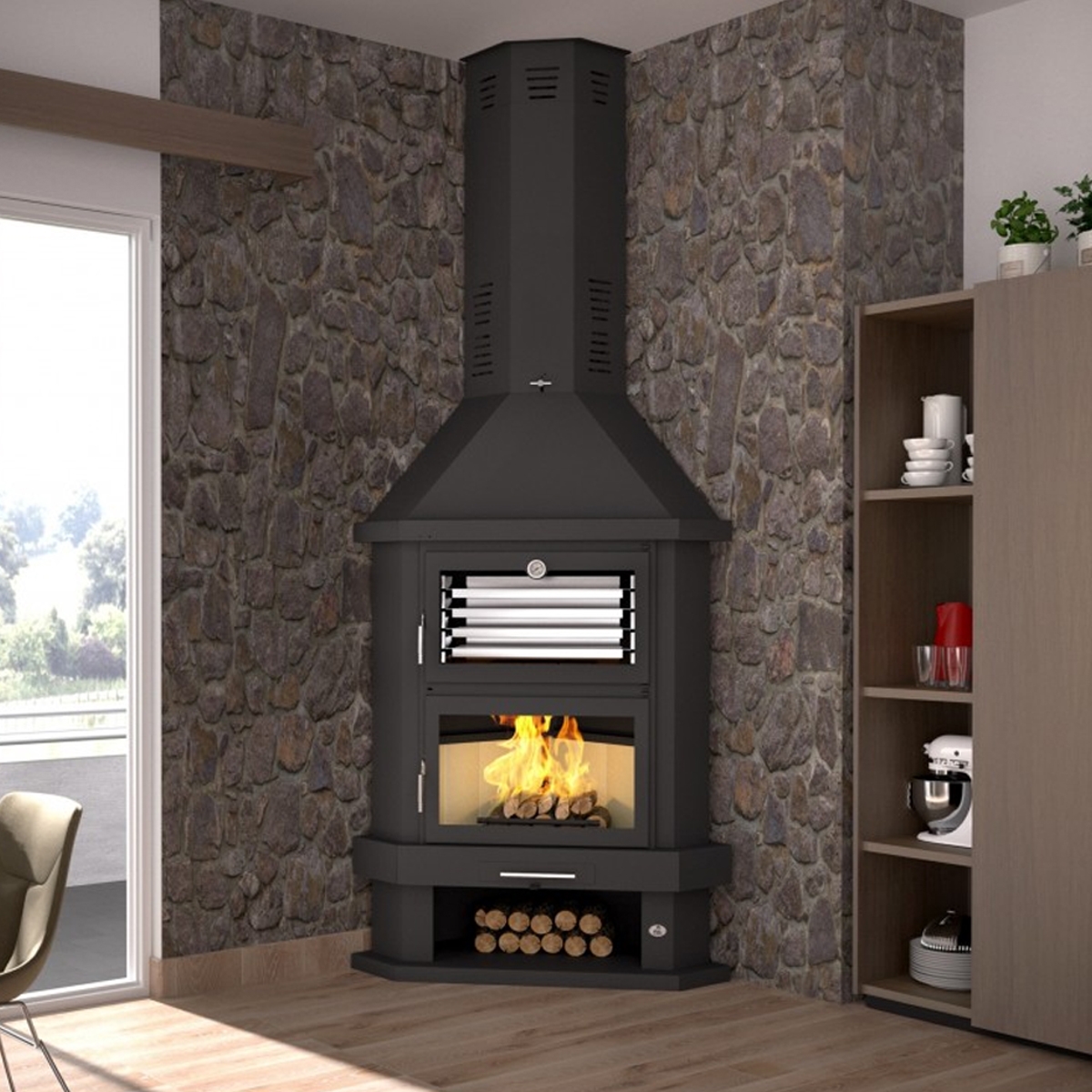 C-200 RH: Productos y servicios de Chimeneas Hergar C-200 RH: Productos y servicios de Chimeneas Hergar