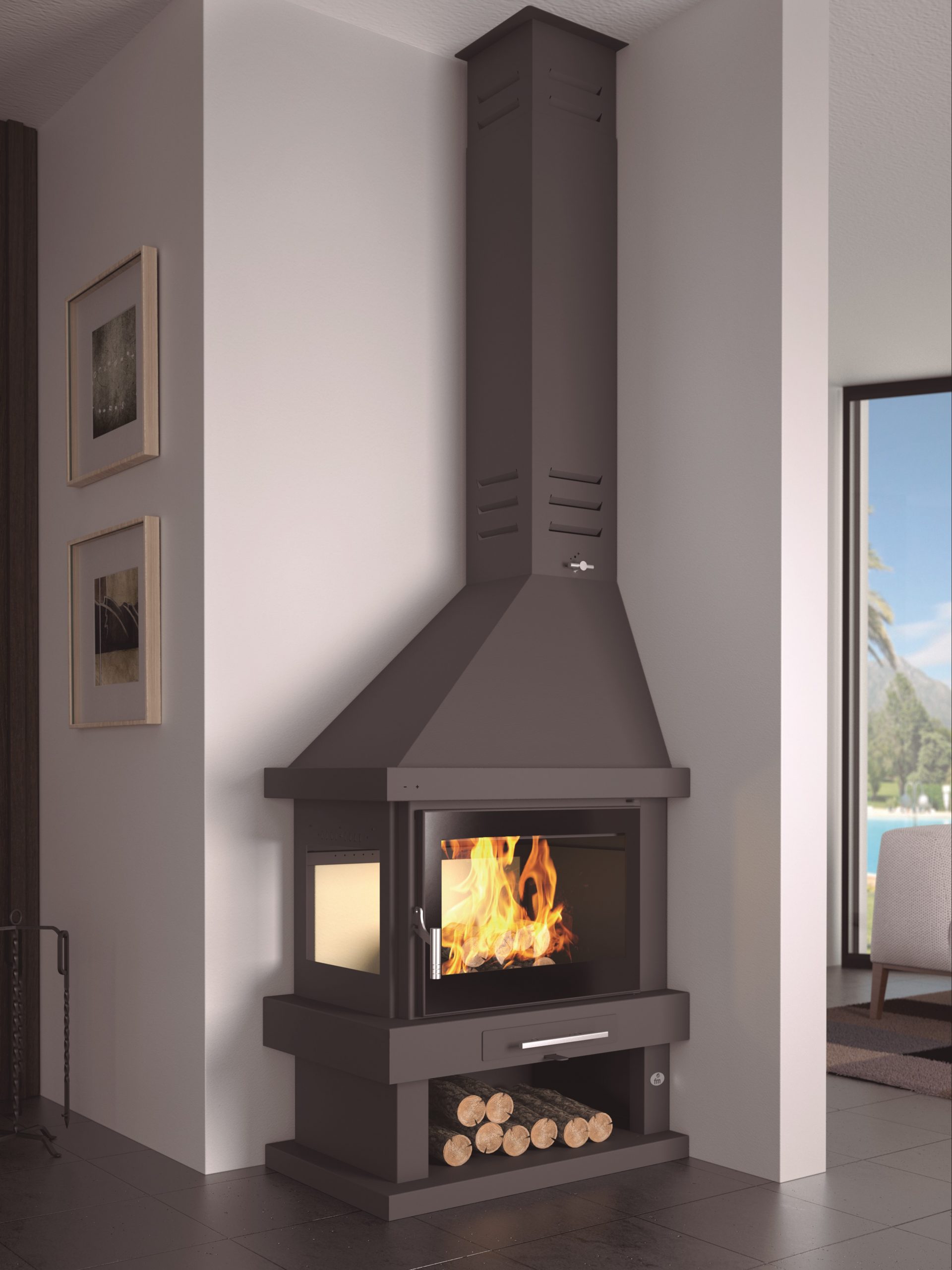 C-302 IK: Productos y servicios de Chimeneas Hergar C-302 IK: Productos y servicios de Chimeneas Hergar
