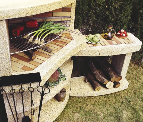 OSONA barbacoa prefabricada rinconera: Productos y servicios de Chimeneas Hergar OSONA barbacoa prefabricada rinconera: Productos y servicios de Chimeneas Hergar