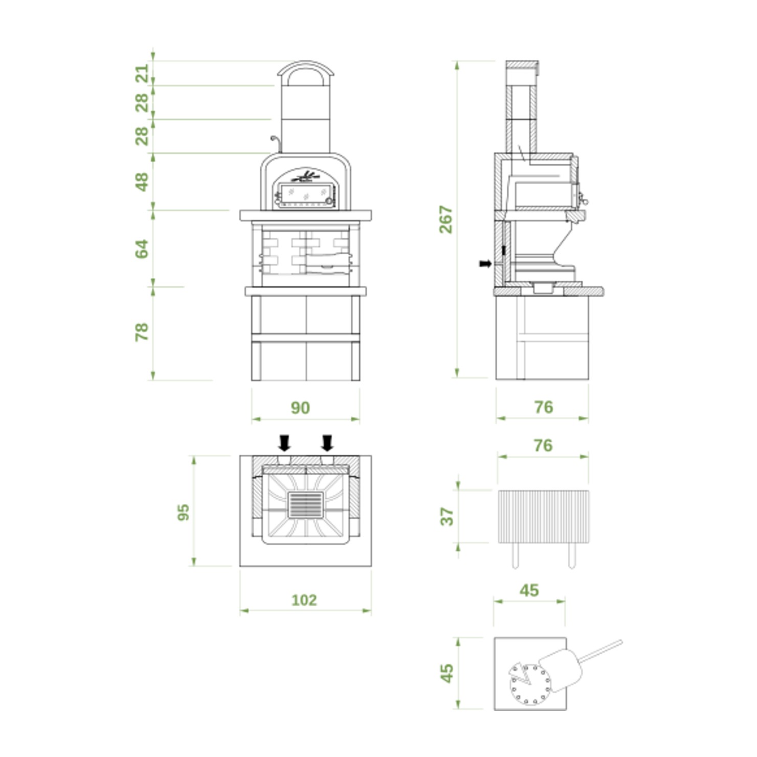 Capri 2: Productos y servicios de Chimeneas Hergar Capri 2: Productos y servicios de Chimeneas Hergar