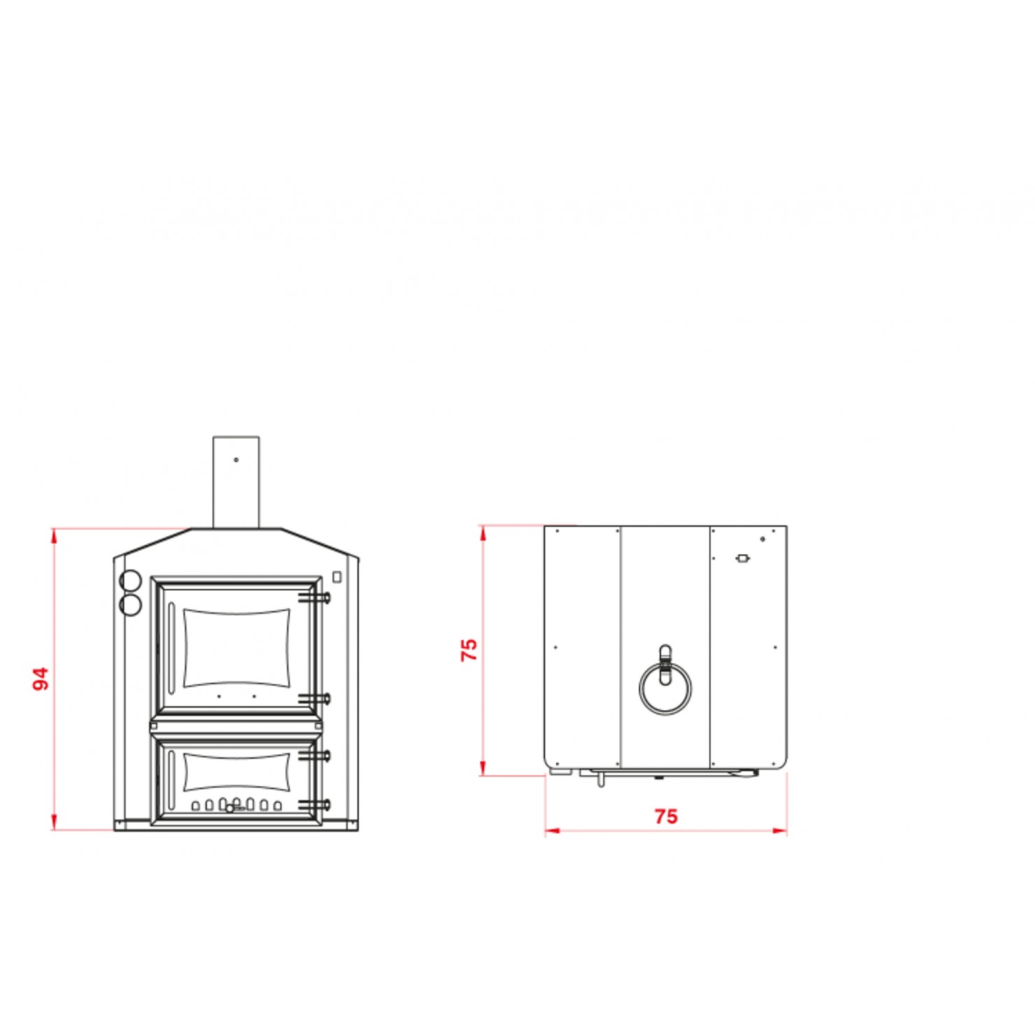 Mini horno de leña empotrado de aire: Productos y servicios de Chimeneas Hergar Mini horno de leña empotrado de aire: Productos y servicios de Chimeneas Hergar