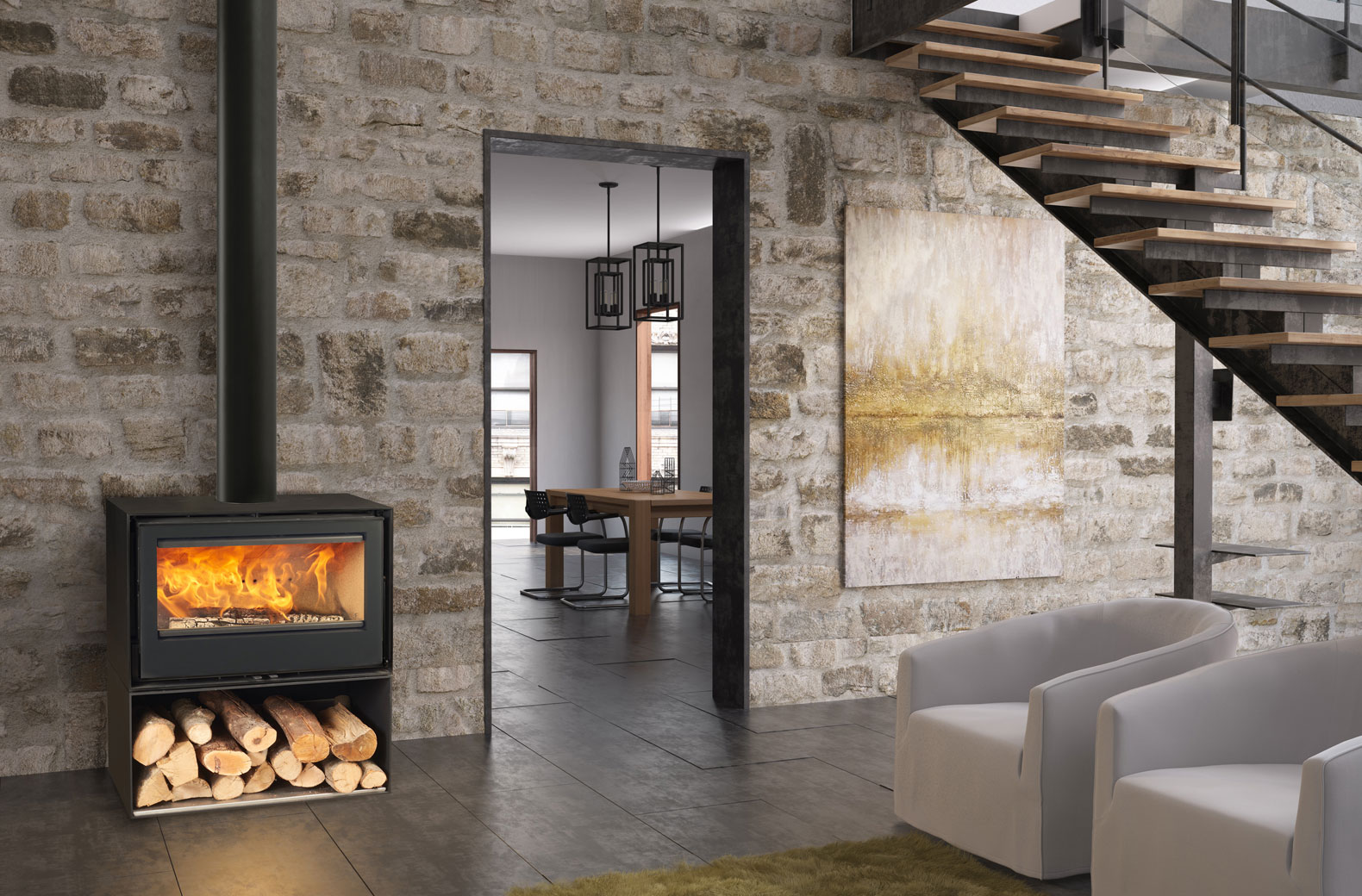 HABIT 80+T / 100+T: Productos y servicios de Chimeneas Hergar HABIT 80+T / 100+T: Productos y servicios de Chimeneas Hergar