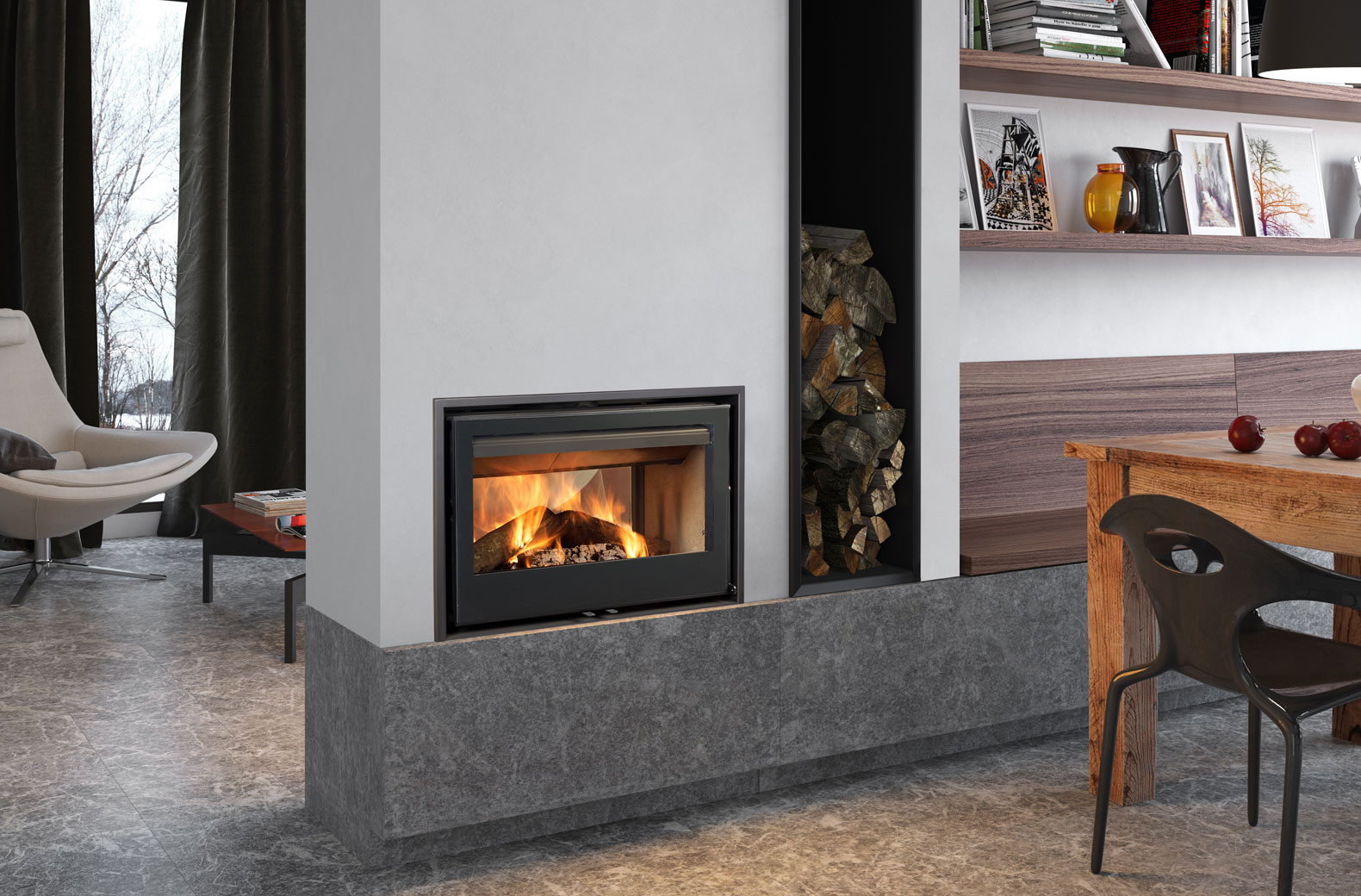 ARc 100 DC: Productos y servicios de Chimeneas Hergar ARc 100 DC: Productos y servicios de Chimeneas Hergar