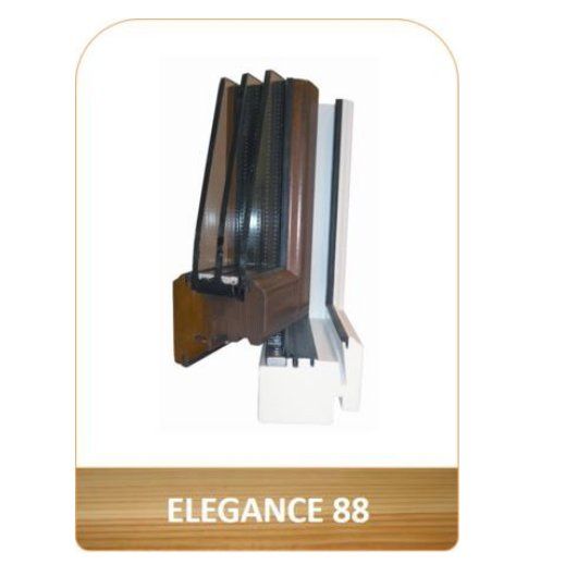 Ventana aislante en madera Elegance 88: Productos de Carpintería Ortal Ventana aislante en madera Elegance 88: Productos de Carpintería Ortal