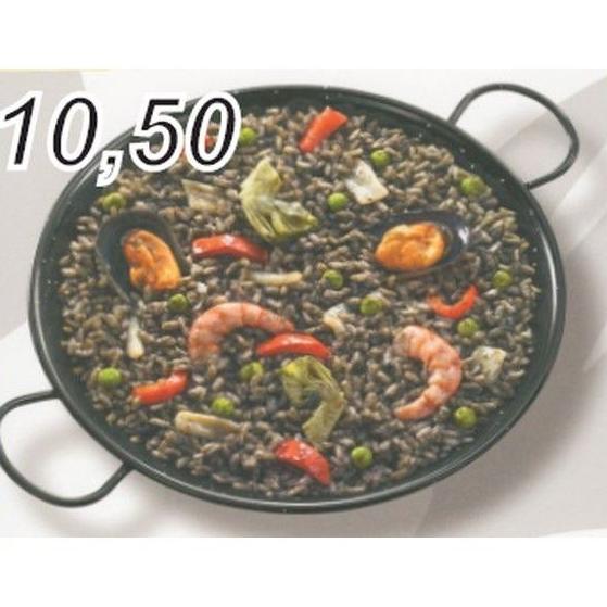 Paella de arroz negro: Carta de Casa Luciano Paella de arroz negro: Carta de Casa Luciano