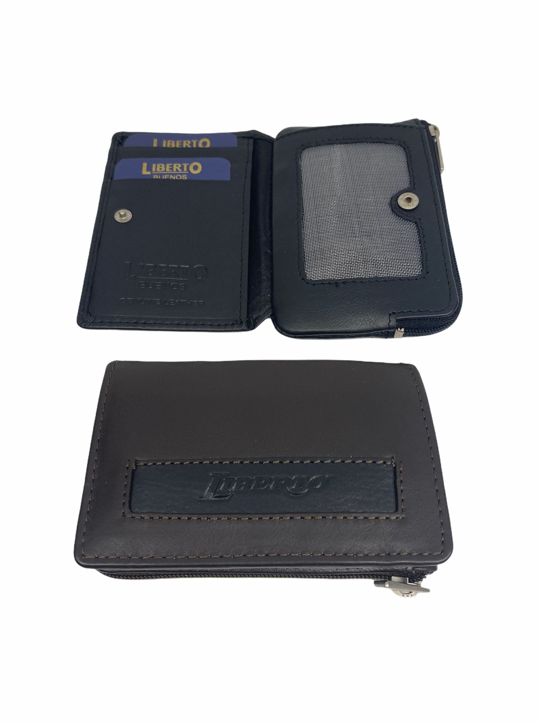 Tarjetero monedero LIBERTO, PIEL, Ref. 323,Precio 23€ Tarjetero monedero LIBERTO, PIEL, Ref. 323,Precio 23€