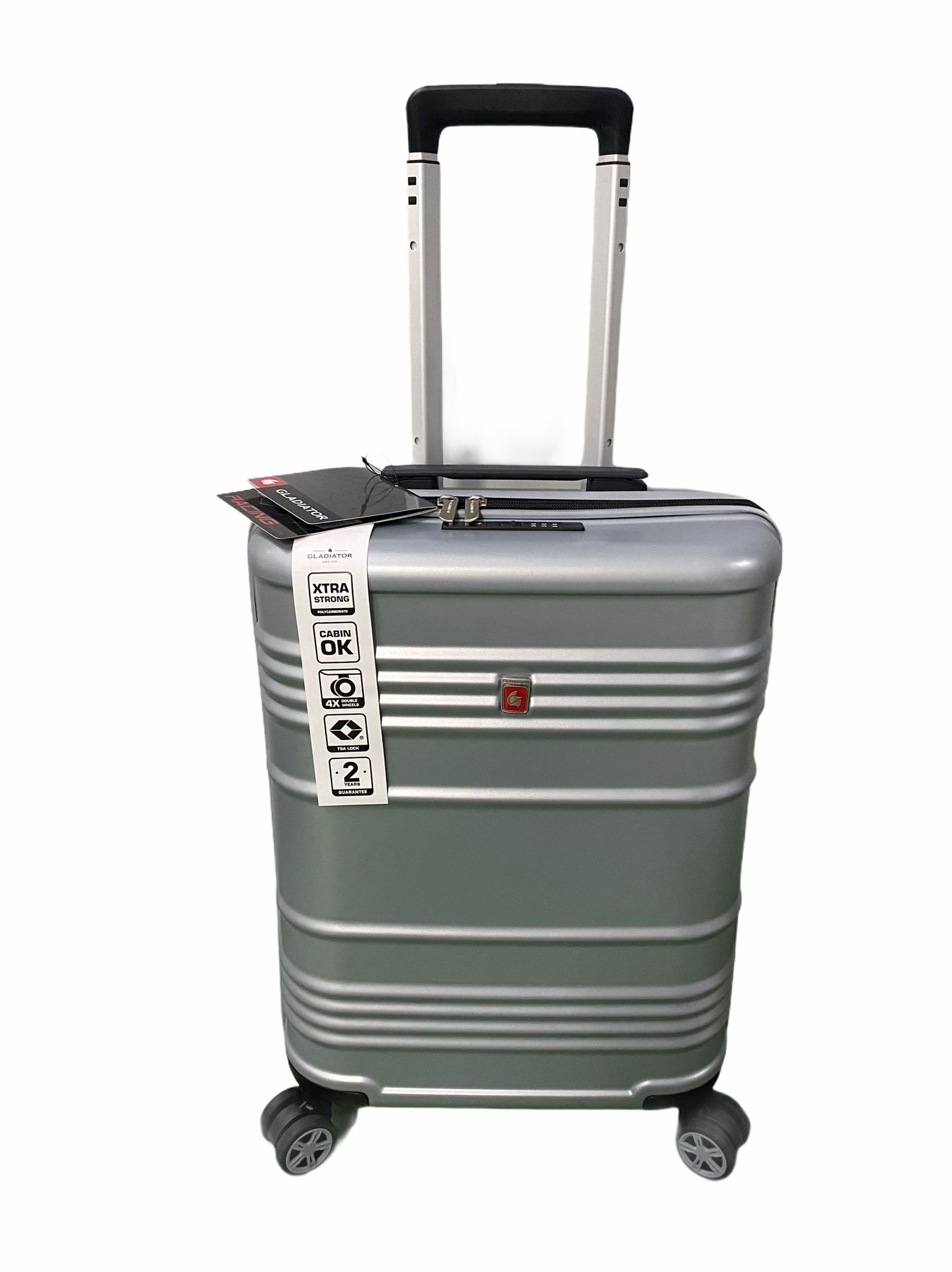 Maleta cabina 55x35x20 GLADIATOR , Plata , Precio 58€ Maleta cabina 55x35x20 GLADIATOR , Plata , Precio 58€