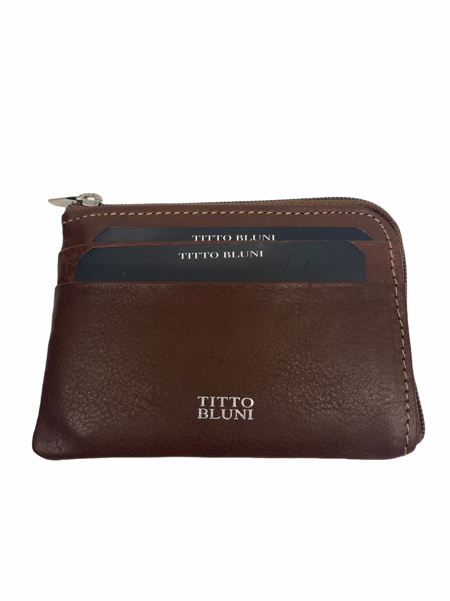 Tarjetero monedero de TITTO BLUNI, Piel , Ref. 602, Precio 14€ Tarjetero monedero de TITTO BLUNI, Piel , Ref. 602, Precio 14€