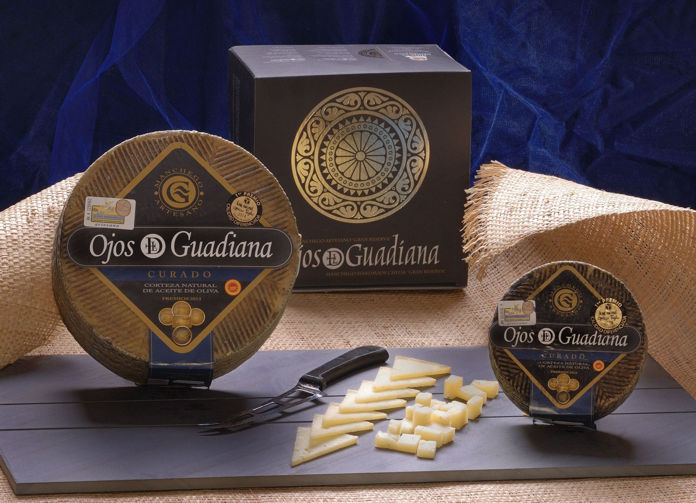 Queso Ojos del Guadiana D.O. Manchego: de Sergivan-Mar Queso Ojos del Guadiana D.O. Manchego: de Sergivan-Mar