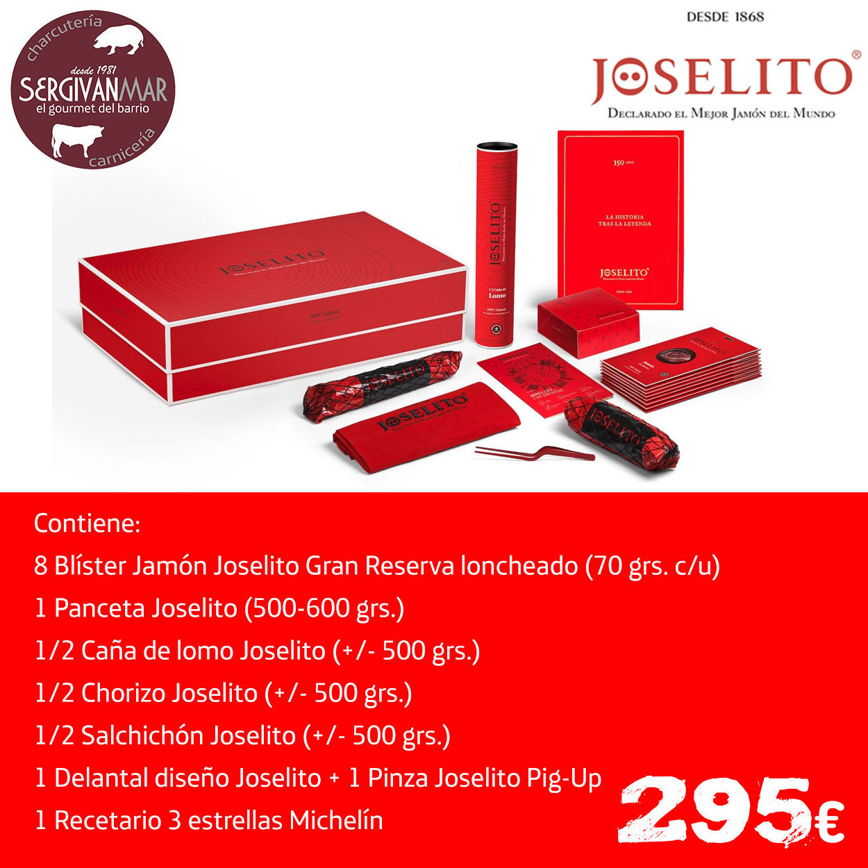 Caja Regalo Colección Variada Joselito Caja Regalo Colección Variada Joselito