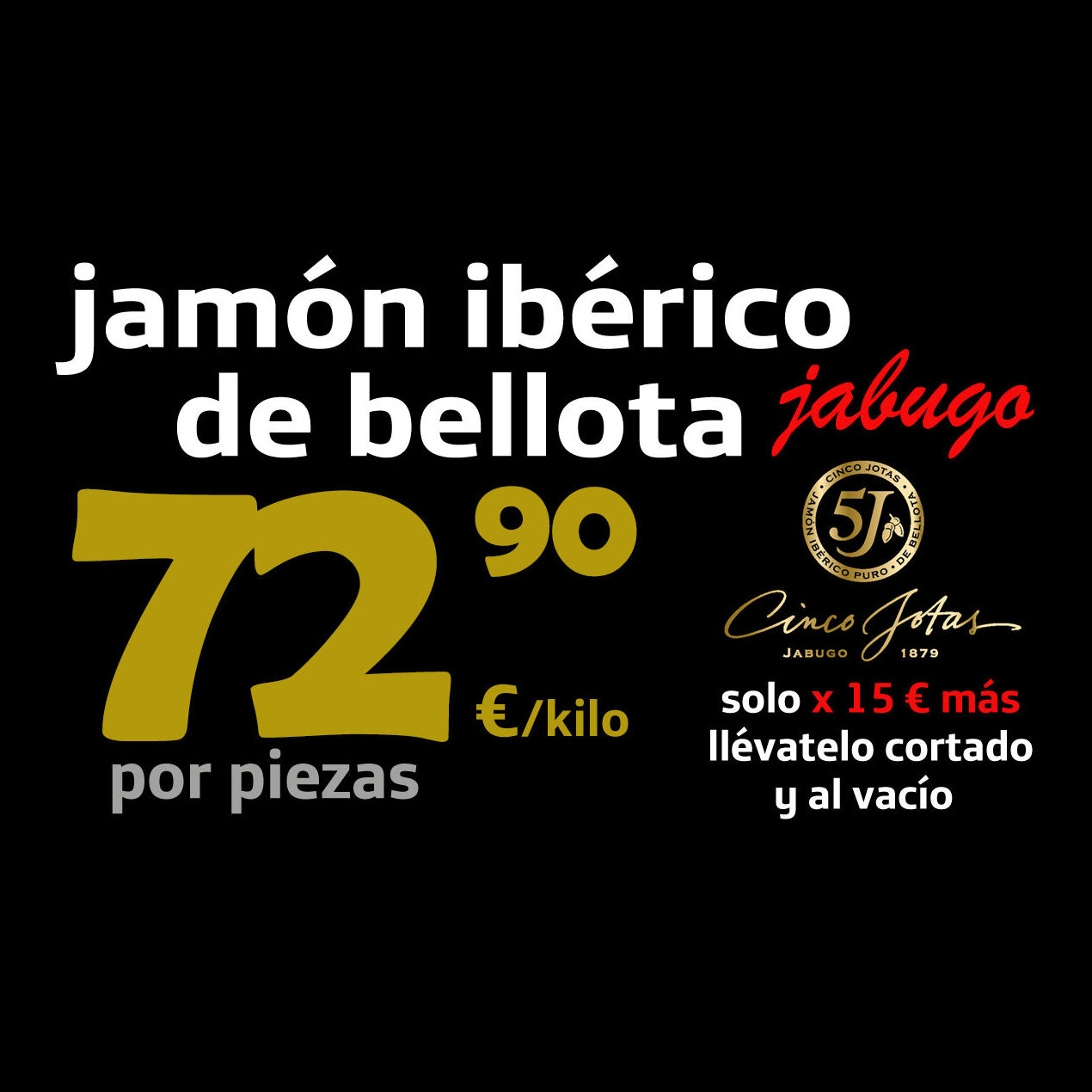 Jamón Ibérico de Bellota / Cinco Jotas: de Sergivan-Mar Jamón Ibérico de Bellota / Cinco Jotas: de Sergivan-Mar