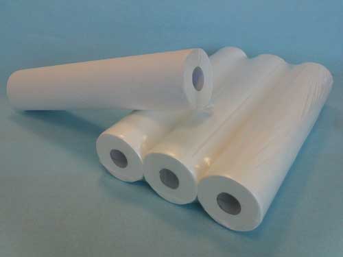 Rollos para la camilla blanco 80m pasta pura : Productos de PLUS CLINIC Rollos para la camilla blanco 80m pasta pura : Productos de PLUS CLINIC