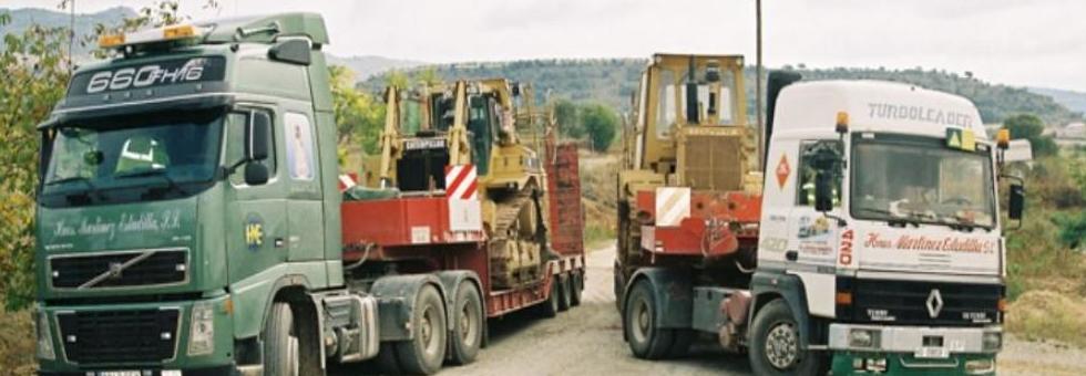 Transportes especiales: Servicios de Hermanos Martínez Estadilla, S.L. Transportes especiales: Servicios de Hermanos Martínez Estadilla, S.L.