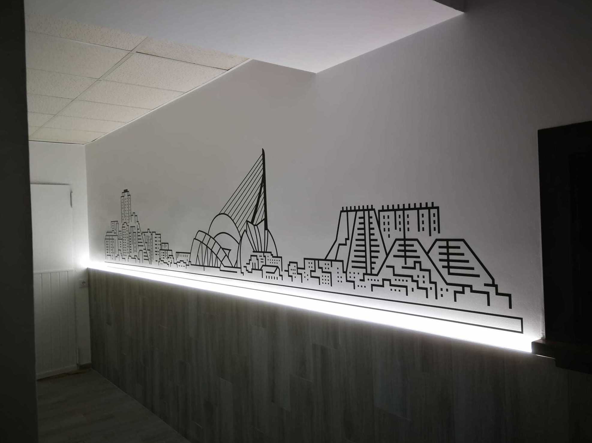 Vinilo en pared Vinilo en pared