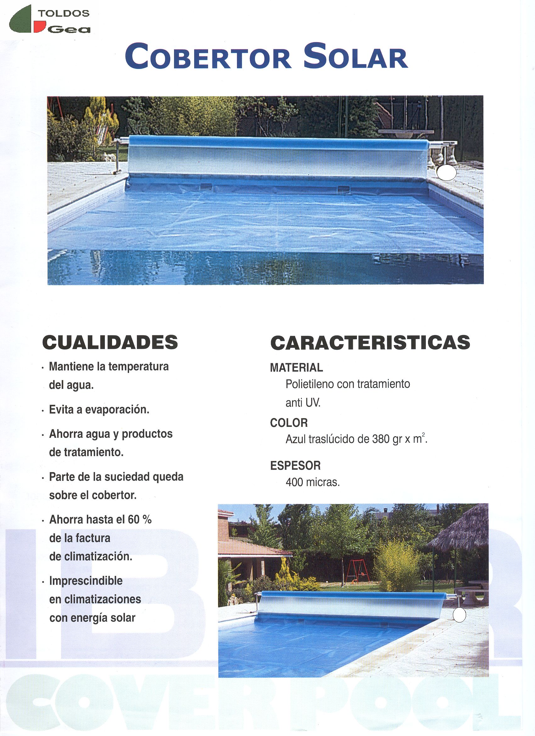 Cobertor solar para verano para piscinas Murcia, Toldos Gea Murcia Cobertor solar para verano para piscinas Murcia, Toldos Gea Murcia