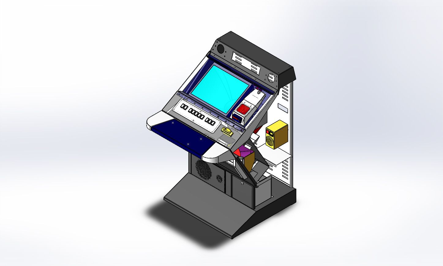 Máquina recreativa Kiosk7: Productos y servicios de 3DSWPRO Máquina recreativa Kiosk7: Productos y servicios de 3DSWPRO