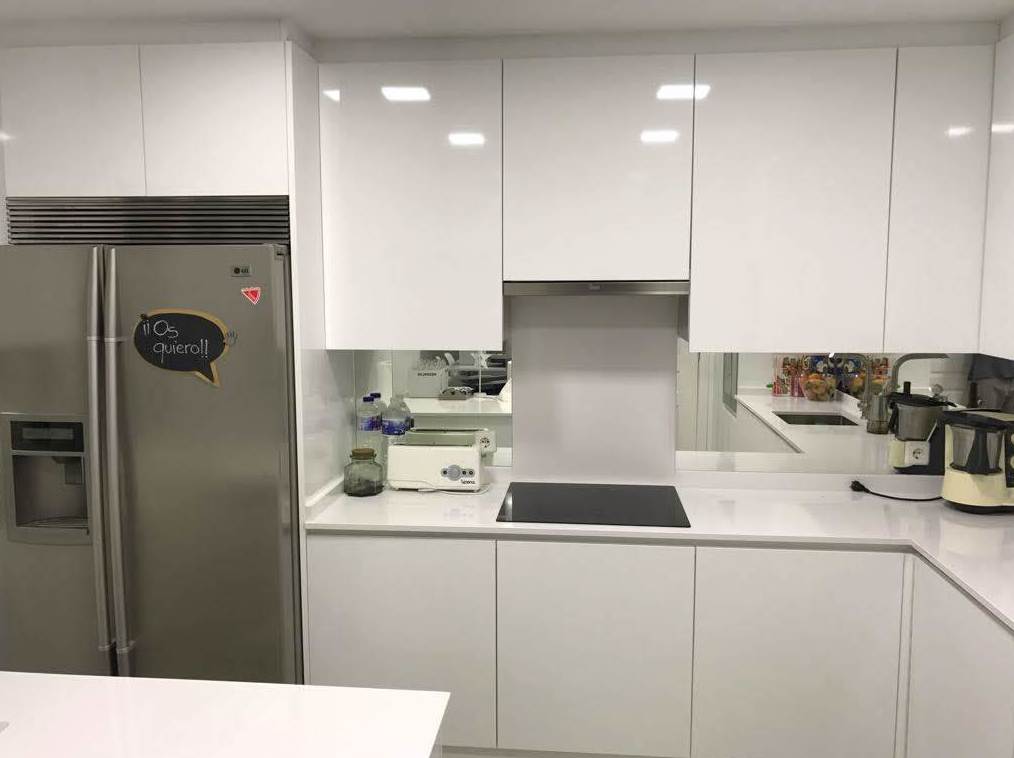 COCINA MODERNA Y CON ESTILO BLANCA COCINA MODERNA Y CON ESTILO BLANCA