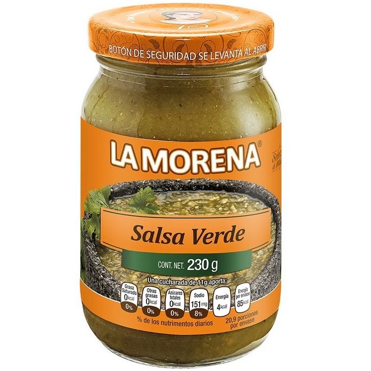 Salsa verde La Morena : PRODUCTOS de La Cabaña 5 continentes }}
