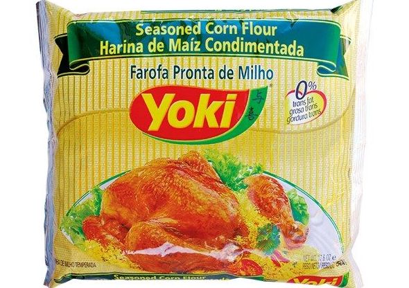 Farofa pronta de maíz Yoki: PRODUCTOS de La Cabaña 5 continentes }}