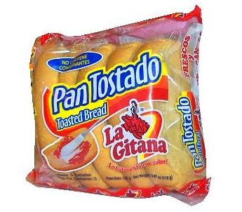 Pan tostado La Gitana: PRODUCTOS de La Cabaña 5 continentes }}