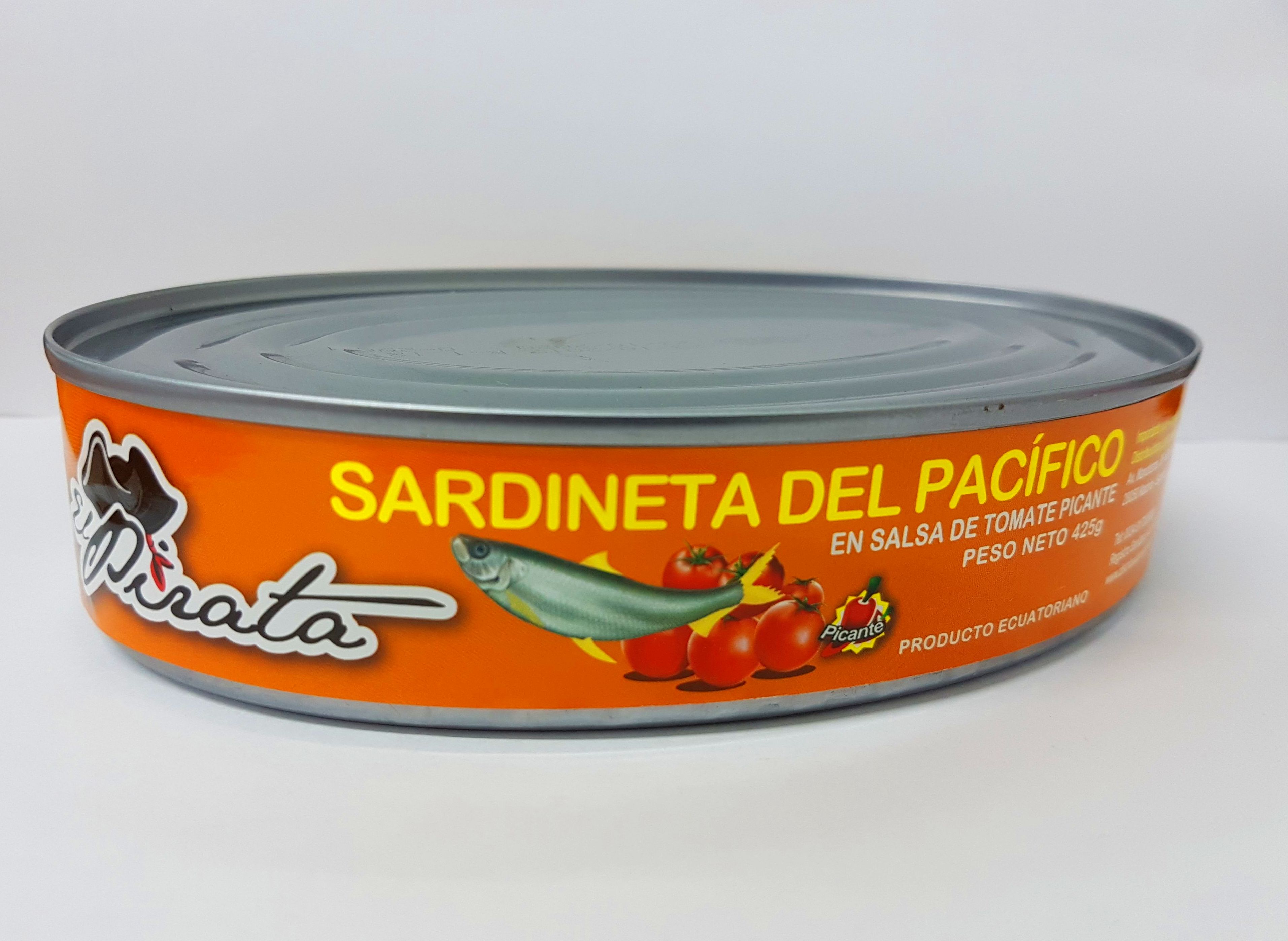 Sardinas El Pirata  picante en tomate: PRODUCTOS de La Cabaña 5 continentes