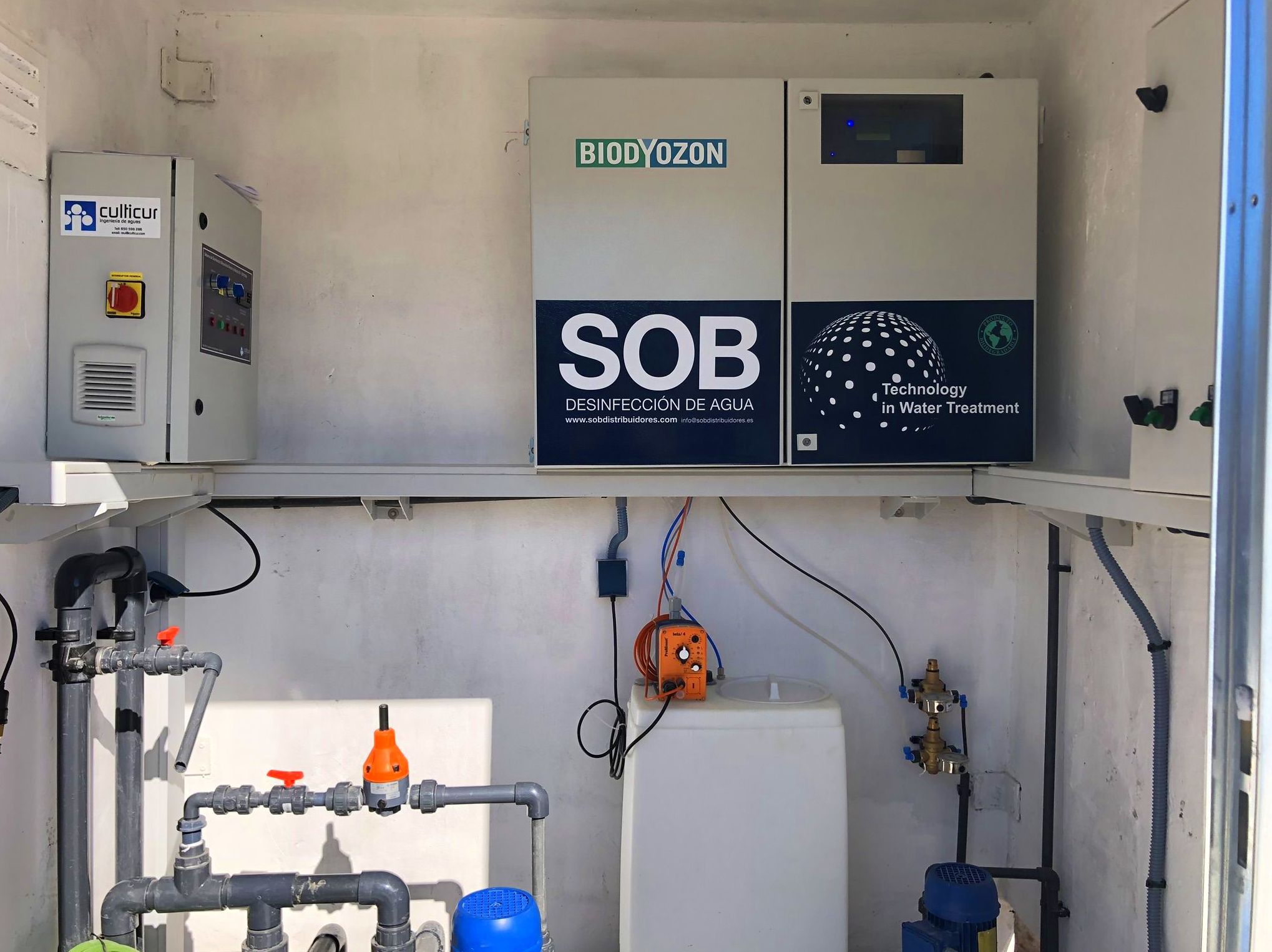 Foto 2 de Desinfección de aguas en Atamaría | SOB Distribuidores