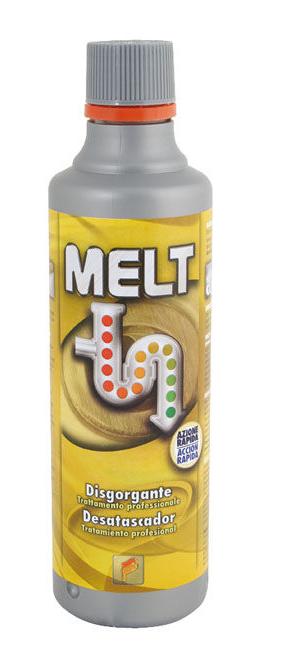 Desatascador de cañerías Melt 500 ml. Desatascador de cañerías Melt 500 ml.