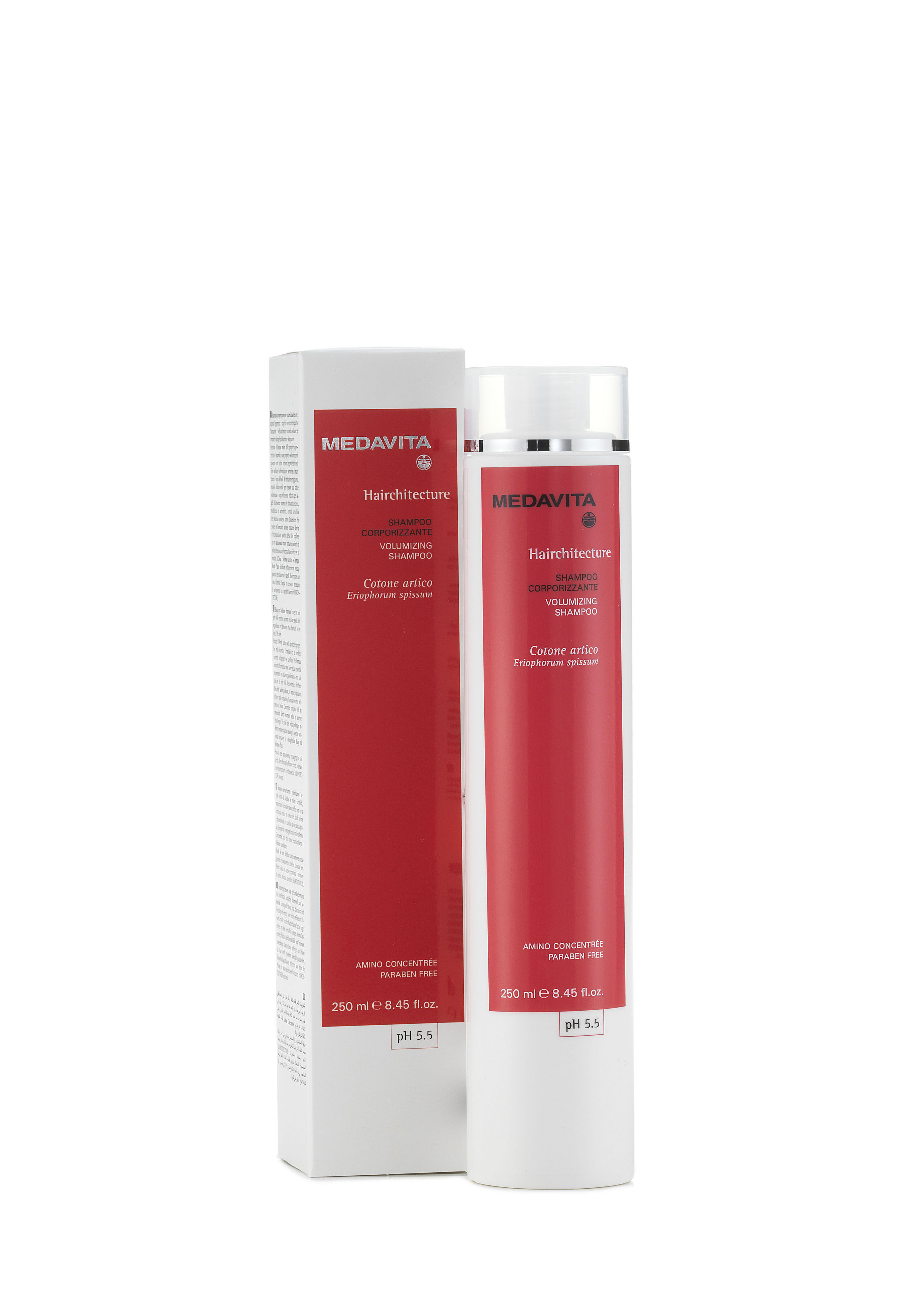 Champú corporizante 250/1000 ml. pH 5,5 Champú corporizante 250/1000 ml. pH 5,5