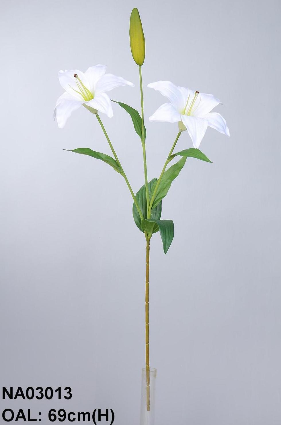 VARA LILIUM X2 (69 CM) COLOR: BLANCO REF.:NA03013 CR PRECIO: 1,65€ (OFERTA: x12UD EL PRECIO UNITARIO SE REDUCE A 1,15€/UD) VARA LILIUM X2 (69 CM) COLOR: BLANCO REF.:NA03013 CR PRECIO: 1,65€ (OFERTA: x12UD EL PRECIO UNITARIO SE REDUCE A 1,15€/UD)