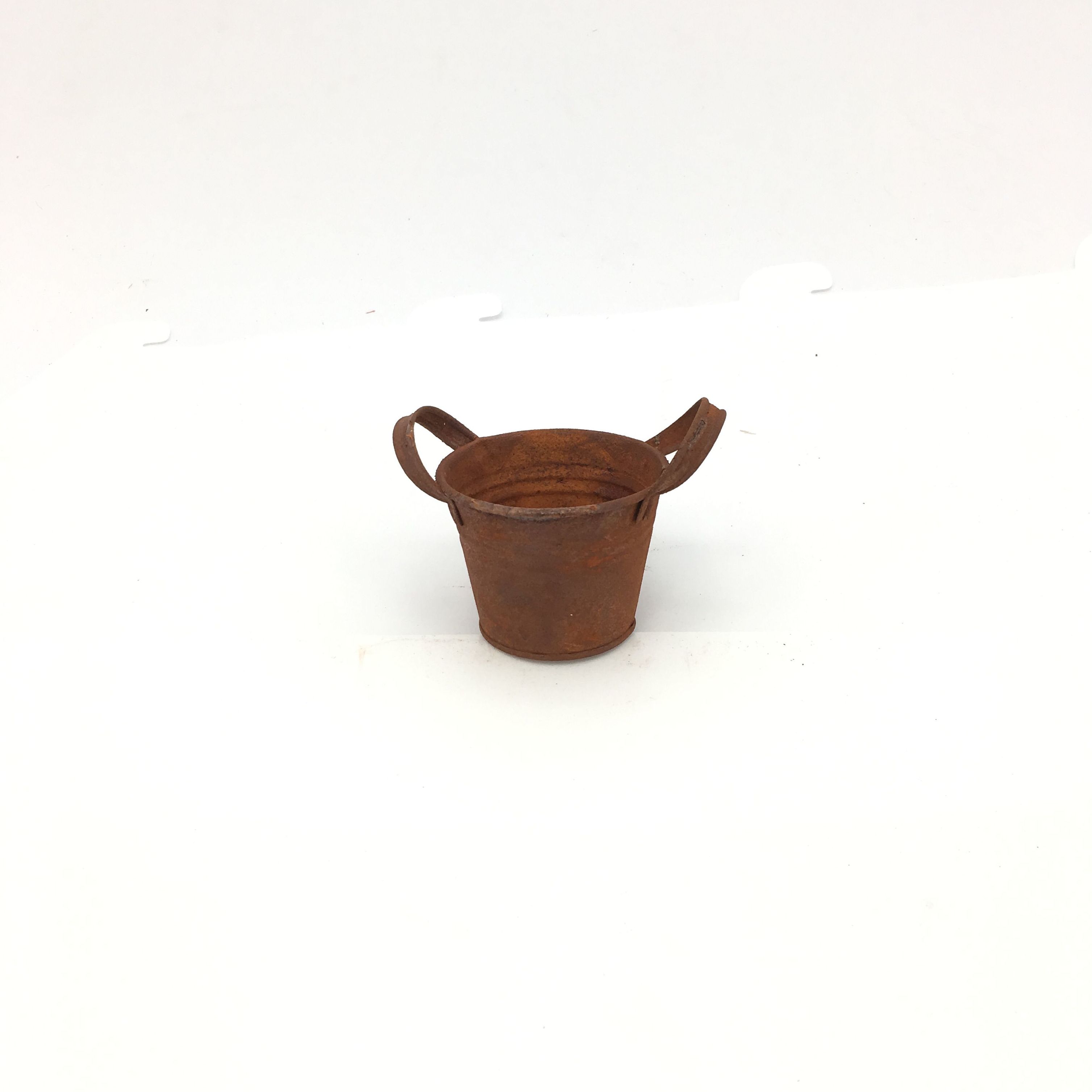 CESTA C/ASAS METAL OXIDO (D8 H7) REF: MT0451 PRECIO: 0,95€ CESTA C/ASAS METAL OXIDO (D8 H7) REF: MT0451 PRECIO: 0,95€