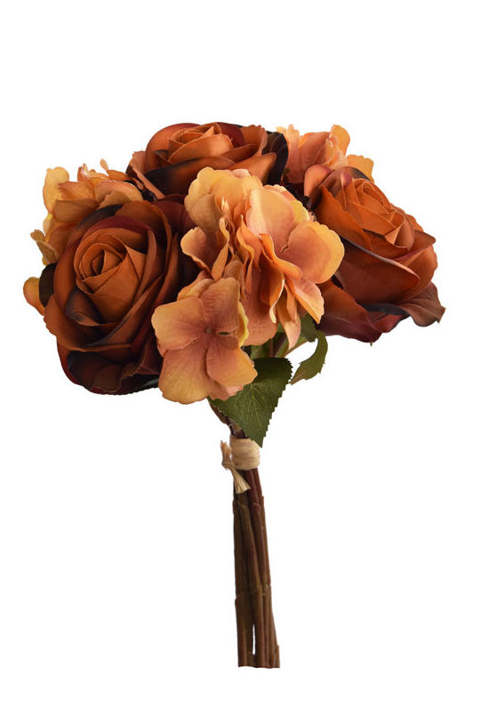 BOUQUET ROSAS + HYDRANGEA X7(36CM) COLOR:NARANJA REF.:50050001/OR PRECIO:7,85 € BOUQUET ROSAS + HYDRANGEA X7(36CM) COLOR:NARANJA REF.:50050001/OR PRECIO:7,85 €